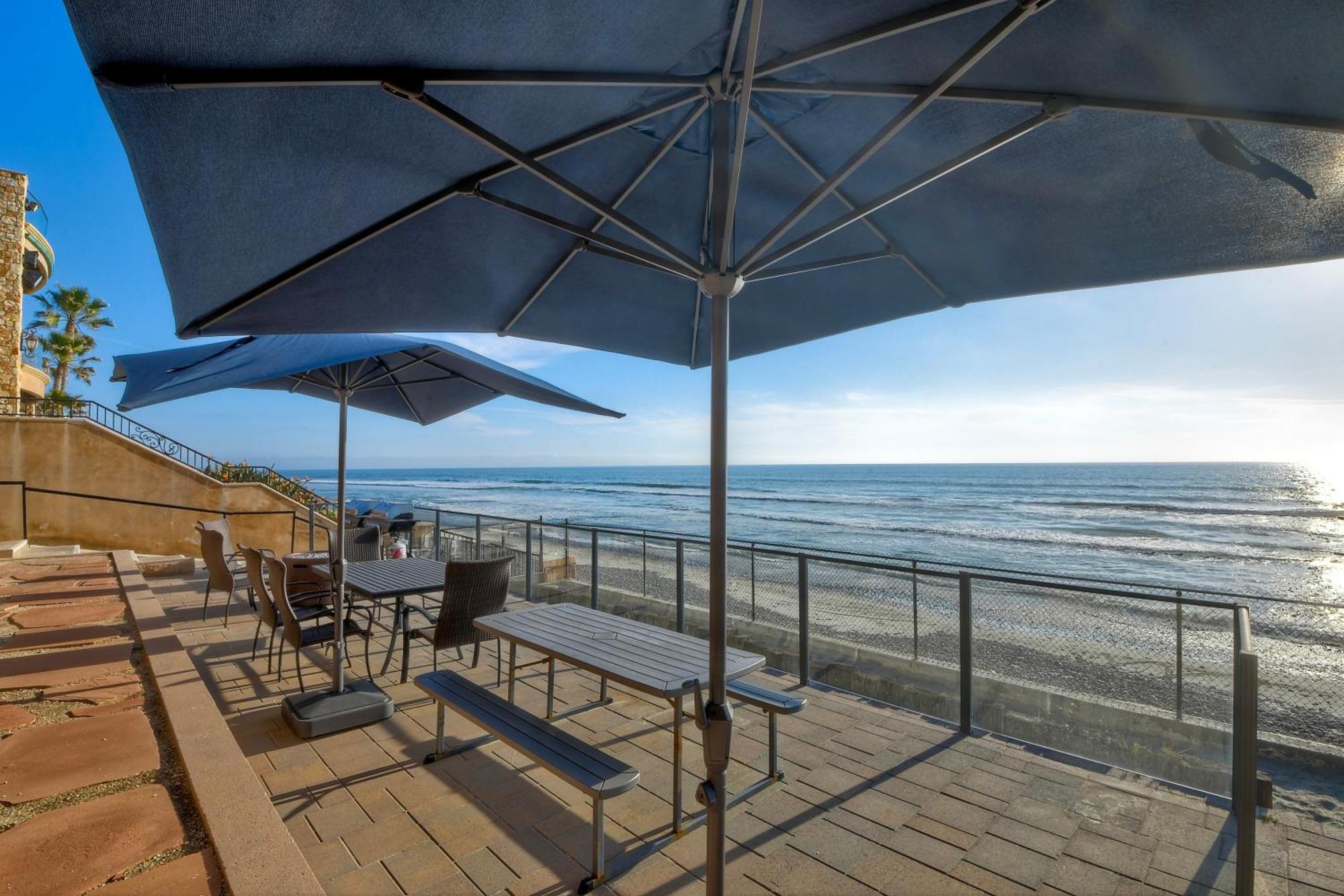 Villa Oceanfront Getaway - Ocean Views - Fire Pit - Bbq - Beach Access à Carlsbad Extérieur photo